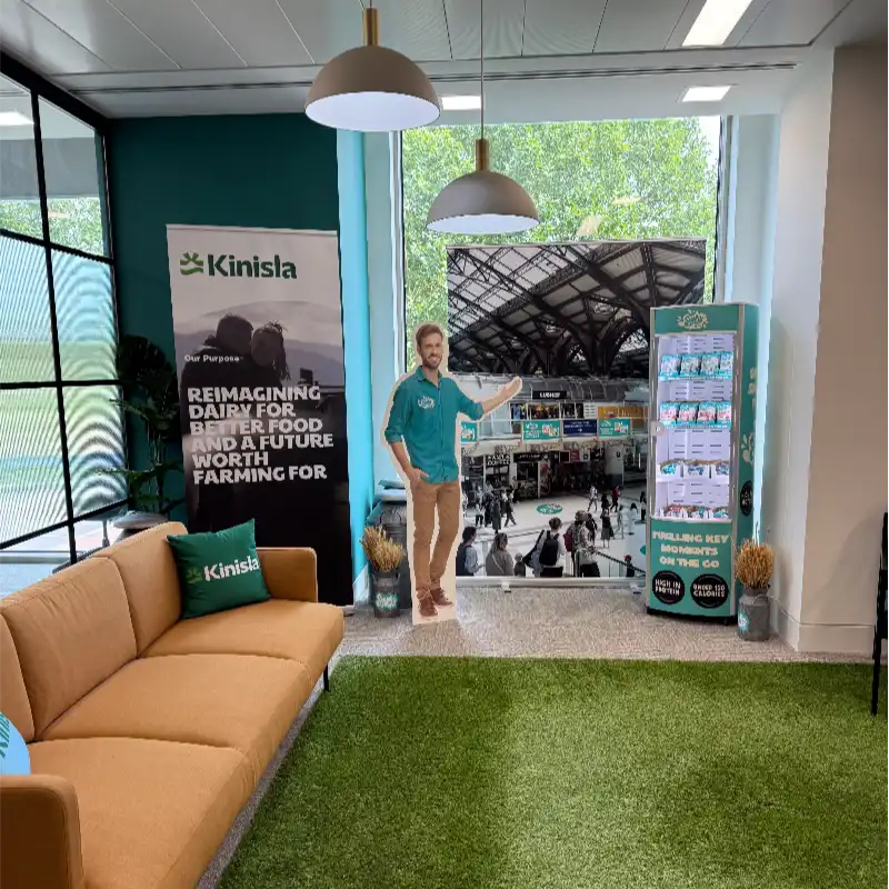 Office branding printed for Kinisla