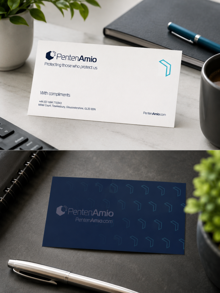 Print mockup produced for Penten Amio